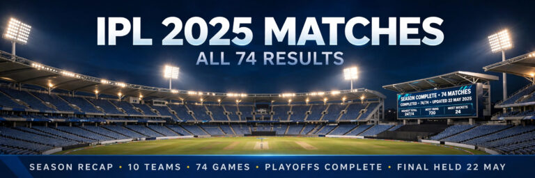 ipl 2025 matches